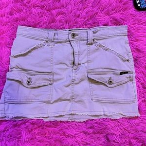 baby phat cargo mini skirt